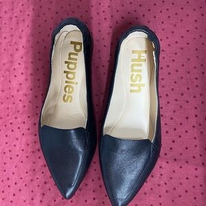 Hush Puppies Women's Elegant Black Loafers